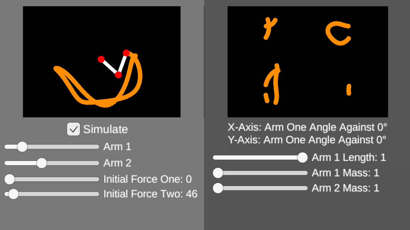 Double Pendulum Simulator
